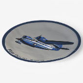 Grumman G-21 Papieren Bordje (Gekanteld)