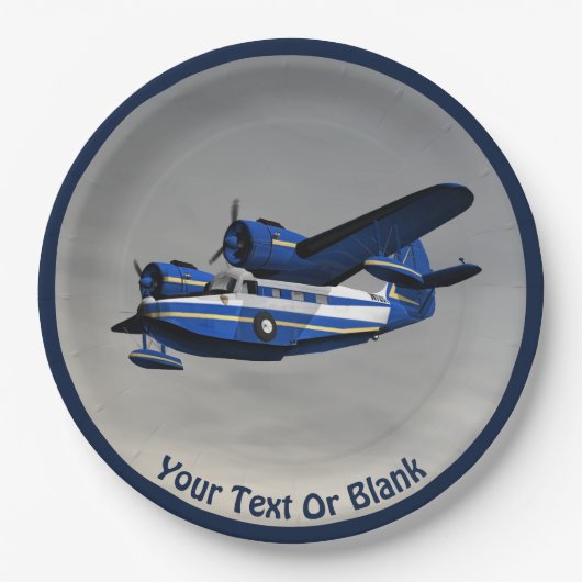 Grumman G-21 Papieren Bordje (Voorkant)