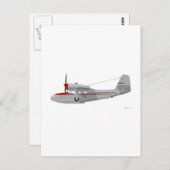 Grumman G-44A Widgeon Briefkaart (Voorkant / Achterkant)