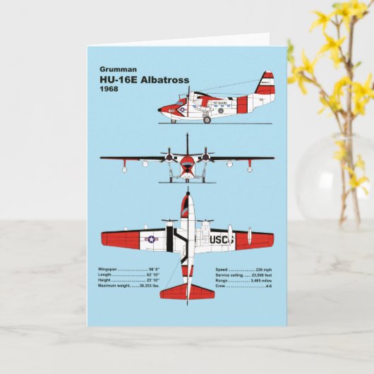 Grumman HU-16 Albatross Kaart (Gele Bloem)