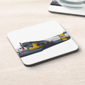 Grumman HU-16B Albatross 1906 Drankjes Onderzetter (Linkerzijde)