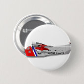 Grumman HU-16B Albatross 7245 Ronde Button 5,7 Cm (Voorkant /achterkant)
