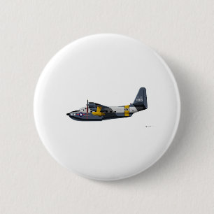 Grumman HU-16B Albatross Navy Ronde Button 5,7 Cm