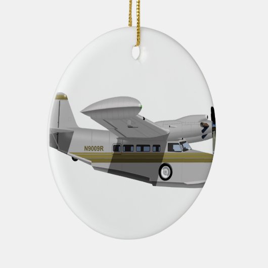 Grumman McKinnon G-21G Goose 436436 Keramisch Ornament (Rechts)