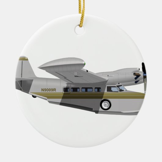 Grumman McKinnon G-21G Goose 436436 Keramisch Ornament (Voorkant)