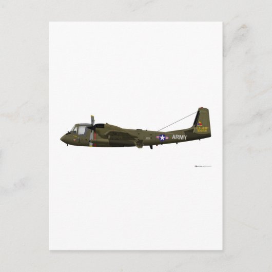Grumman OV-1 Mohawk Briefkaart (Voorkant)