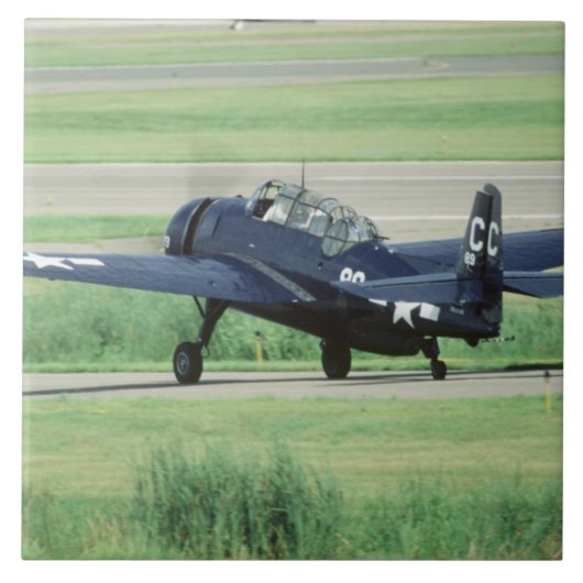 Grumman TBF/TBM Avenger Navy Carrier torpedo Tegeltje (Voorkant)