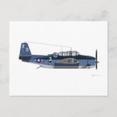Grumman TBM Avenger Briefkaart (Voorkant)