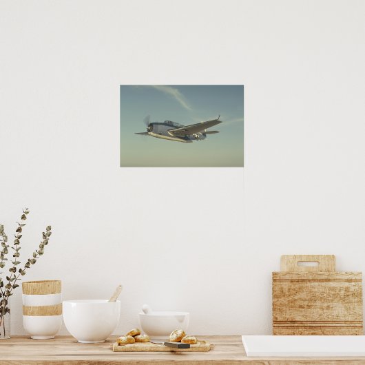 Grumman TBM Avenger Chino Poster (Keuken)