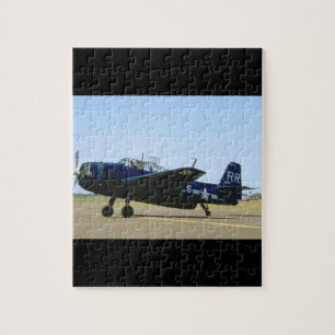 Grumman TBM Avenger, Linker Voorkant_WWII Planten Legpuzzel
