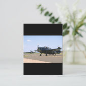 Grumman TBM Avenger. (plane_WWII-vlakken) Briefkaart (Staand voorkant)