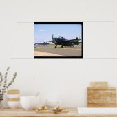 Grumman TBM Avenger. (plane_WWII-vlakken) Poster (Keuken)