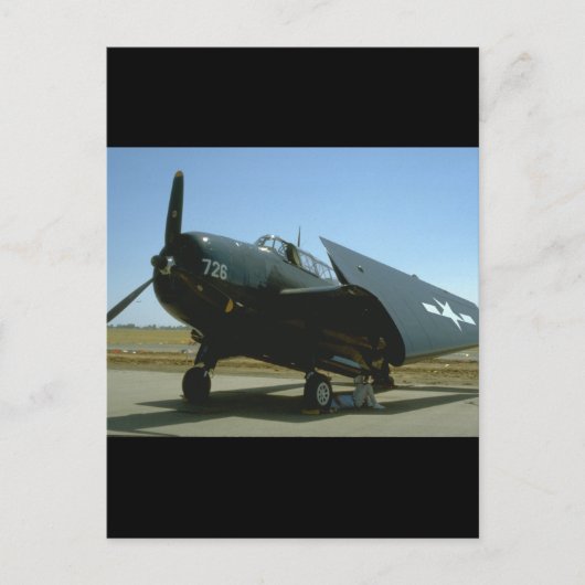 Grumman TBM Avenger_WWII Planes Briefkaart (Voorkant)