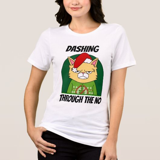 GRUMP CAT HOLDT DOOR DE T-SHIRTS NIET (Voorkant)