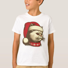 Grump Christmas Cat T-shirt