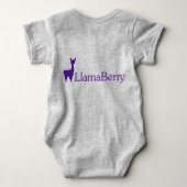 Grump Llama Romper (Achterkant)
