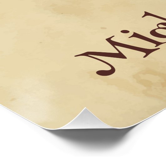 Grump Minimalistische Waterverf Print Art Owl Love Perfect Poster (Hoek)