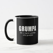 Grumpa als een gewone opa, alleen maar een bruier