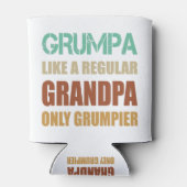 Grumpa als een gewone opa... maar alleen een bruid blikjeskoeler (Achterkant)