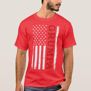 Grumpa Amerikaanse vintage voor opa T-shirt