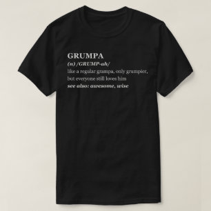 Grumpa Definitie T-shirt