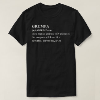 Grumpa Definitie T-shirt