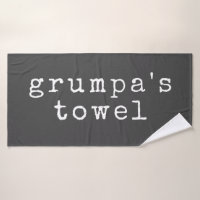 Grumpa | Funny Grumpy Grandpa in zwart-wit
