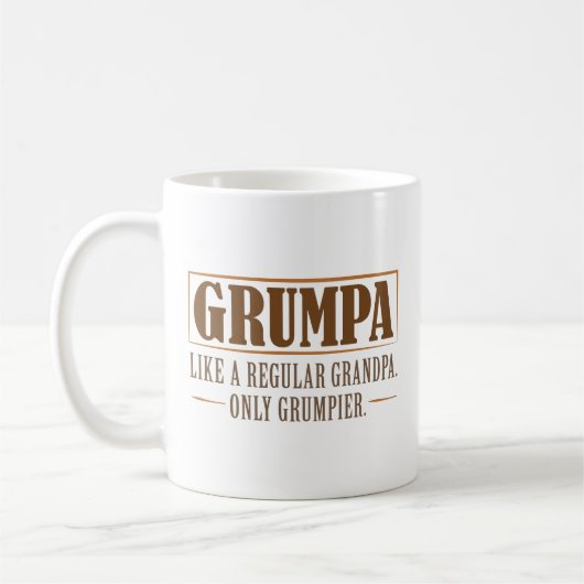 Grumpa Koffiemok (Links)