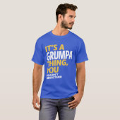 Grumpa Thing T-shirt (Voorkant volledig)