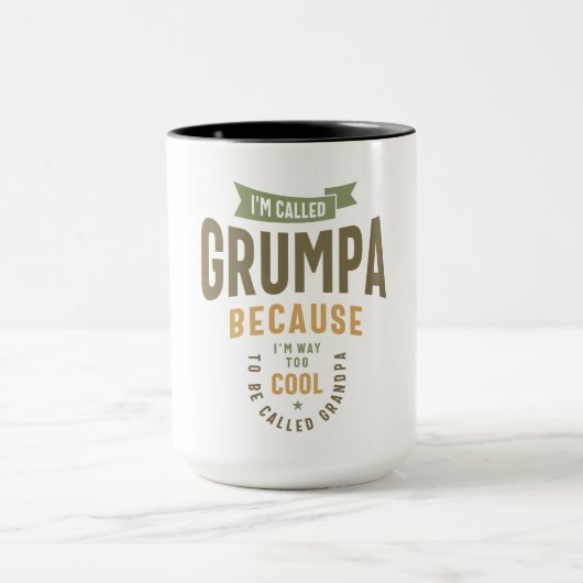 Grumpa - Veel te cool voor opa Mok (Midden)