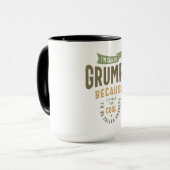 Grumpa - Veel te cool voor opa Mok (Voorkant links)