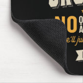 Grumpa Way Funny Grandpa Vaderdag Muismat (Hoek)