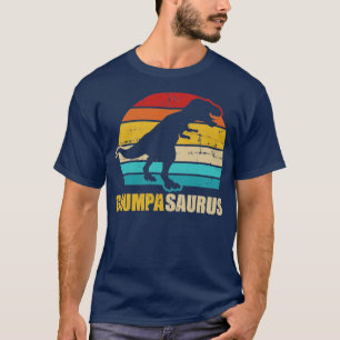 Grumpasaurus  retro grandpa t-shirt