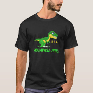 Grumpasaurus rex Cute en Funny Dinosaur T-shirt