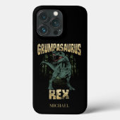 Grumpasaurus Rex Dinosaur T Rex Grandpa Case-Mate iPhone Case (Achterkant)