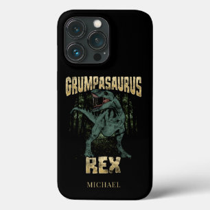 Grumpasaurus Rex Dinosaur T Rex Grandpa Case-Mate iPhone Case