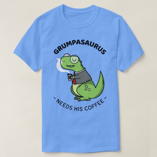 Grumpasaurus T-shirt (Design voorkant)
