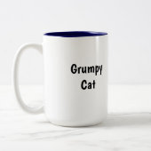 Grumpcat-Mok Tweekleurige Koffiemok (Links)
