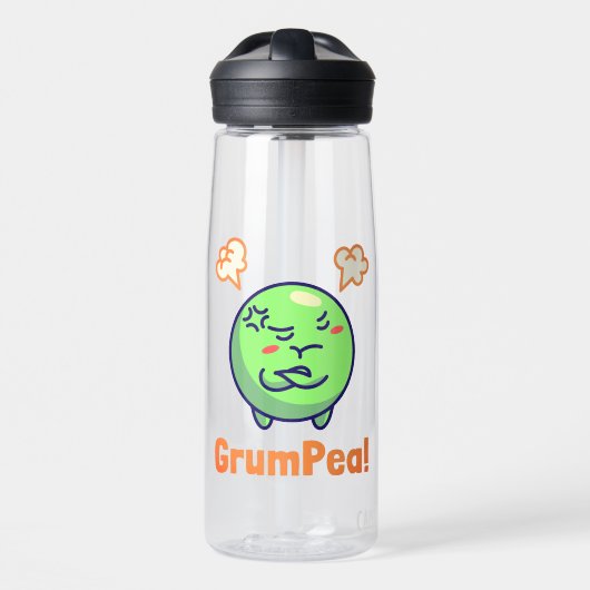 GrumPea is likely a proper noun or a name, so it r Waterfles (Voorkant)