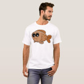 Grumperige Goudvis Cartoon T-shirt (Voorkant volledig)
