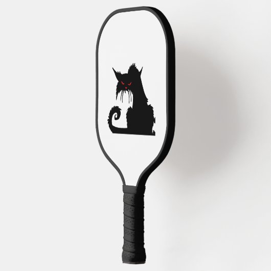 Grumpige kat pickleball paddle (Links)
