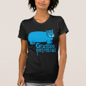 Grumpopotamus T-shirt (Voorkant)