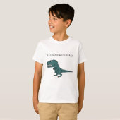 Grumposaurus Rex Dark Green T-shirt (Voorkant volledig)