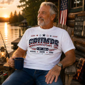 Grumps Est 2026 Amerikaanse Vlag Aangepaste Kinder T-shirt