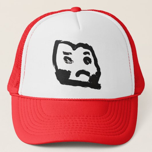 Grumps Hat by Ezra Roebuck Trucker Pet (Voorkant)