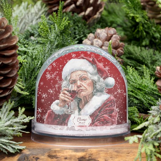 Grumpy Aging Female Friend Snow Globe Sneeuwbol (Winter)
