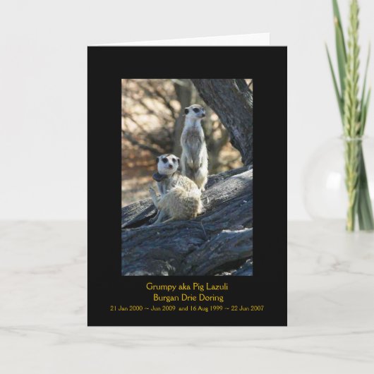 Grumpy and Burgan - Legends Card Kaart (Voorkant)