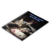 Grumpy Angel: de studie in het studeren Notitieboek (Linkerzijde)
