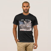 Grumpy Angel Nope niet vandaag T-shirt (Voorkant volledig)