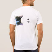 Grumpy Angel wil je bacon T-shirt (Achterkant)